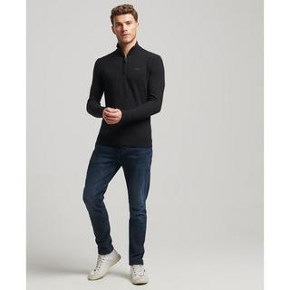 Superdry ESSENTIAL EMB KNIT HENLEY Pullover 