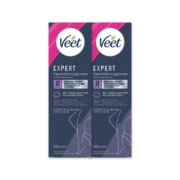 Image of Veet Expert Haarentfernungscreme Körper & Beine Duo - Set