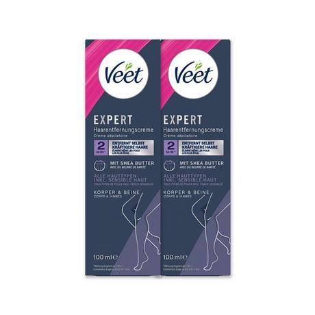 Veet Exp H-entferng-Creme Beine Duo Expert Haarentfernungscreme Körper & Beine Duo 