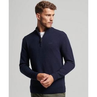 Superdry ESSENTIAL EMB KNIT HENLEY Pullover 