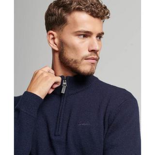 Superdry ESSENTIAL EMB KNIT HENLEY Pullover 