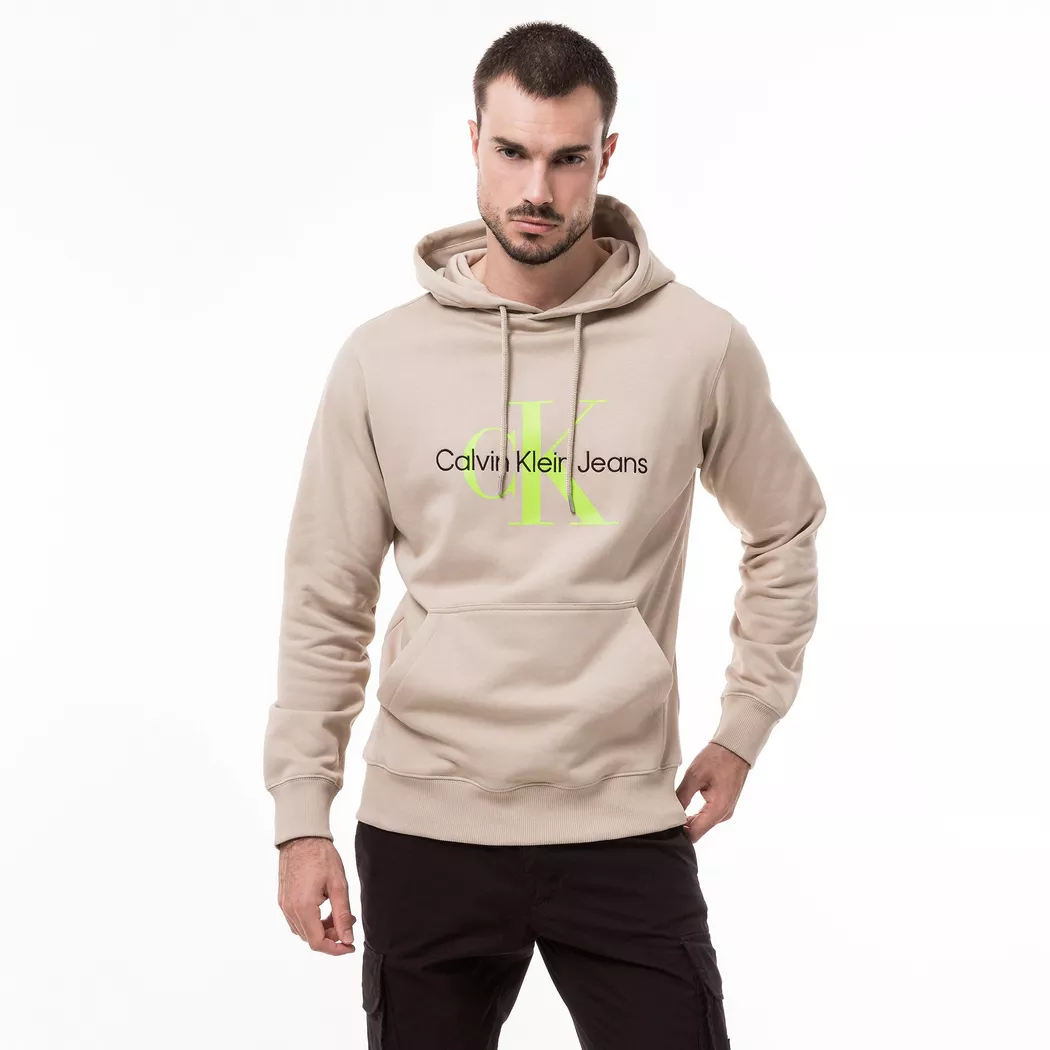 Calvin Klein Jeans - Hoodie, für Herren, Beige, Größe XXL