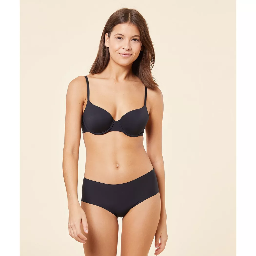 Etam - BH mit Push up Effekt, für Damen, Black, Größe 90D