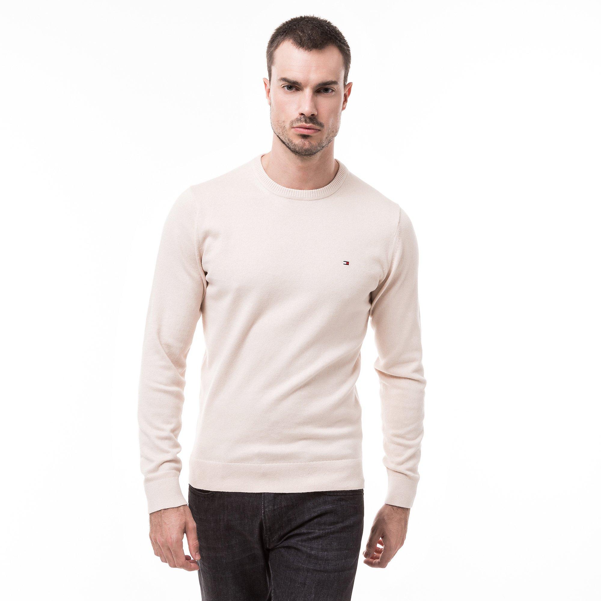 Image of Cashmere Pullover Herren Creme XXL