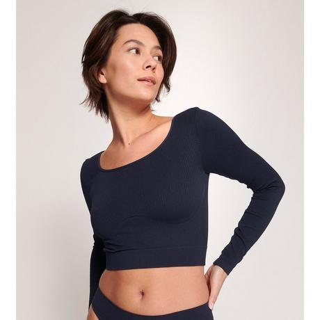 sloggi EVER Infused Aloe Crop Top Maniche Lunghe  