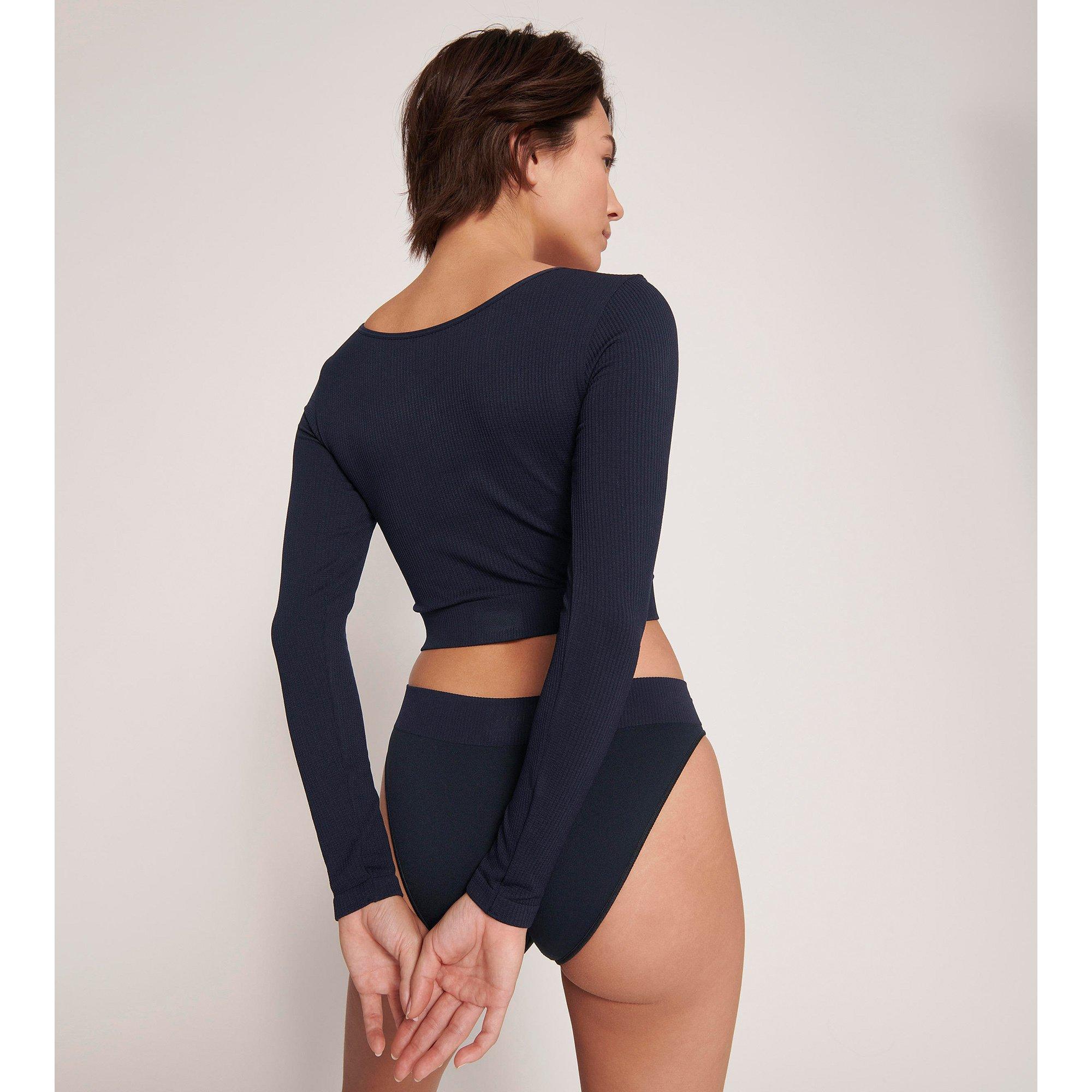 sloggi EVER Infused Aloe Crop Top Maniche Lunghe  