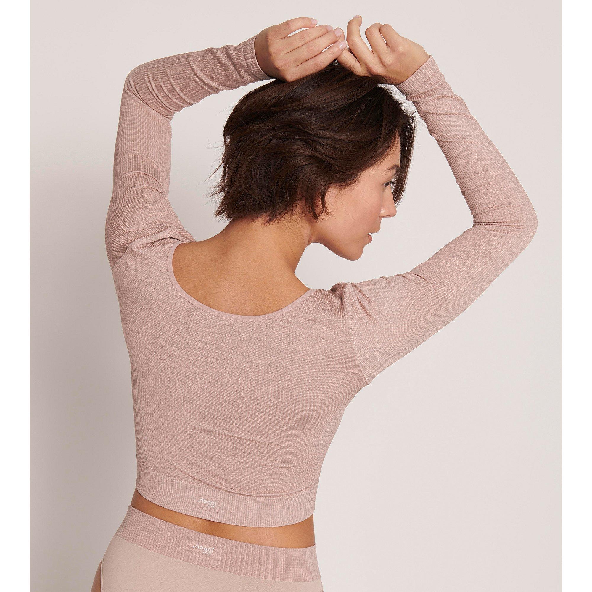 sloggi EVER Infused Aloe Crop Top Manches Longues  