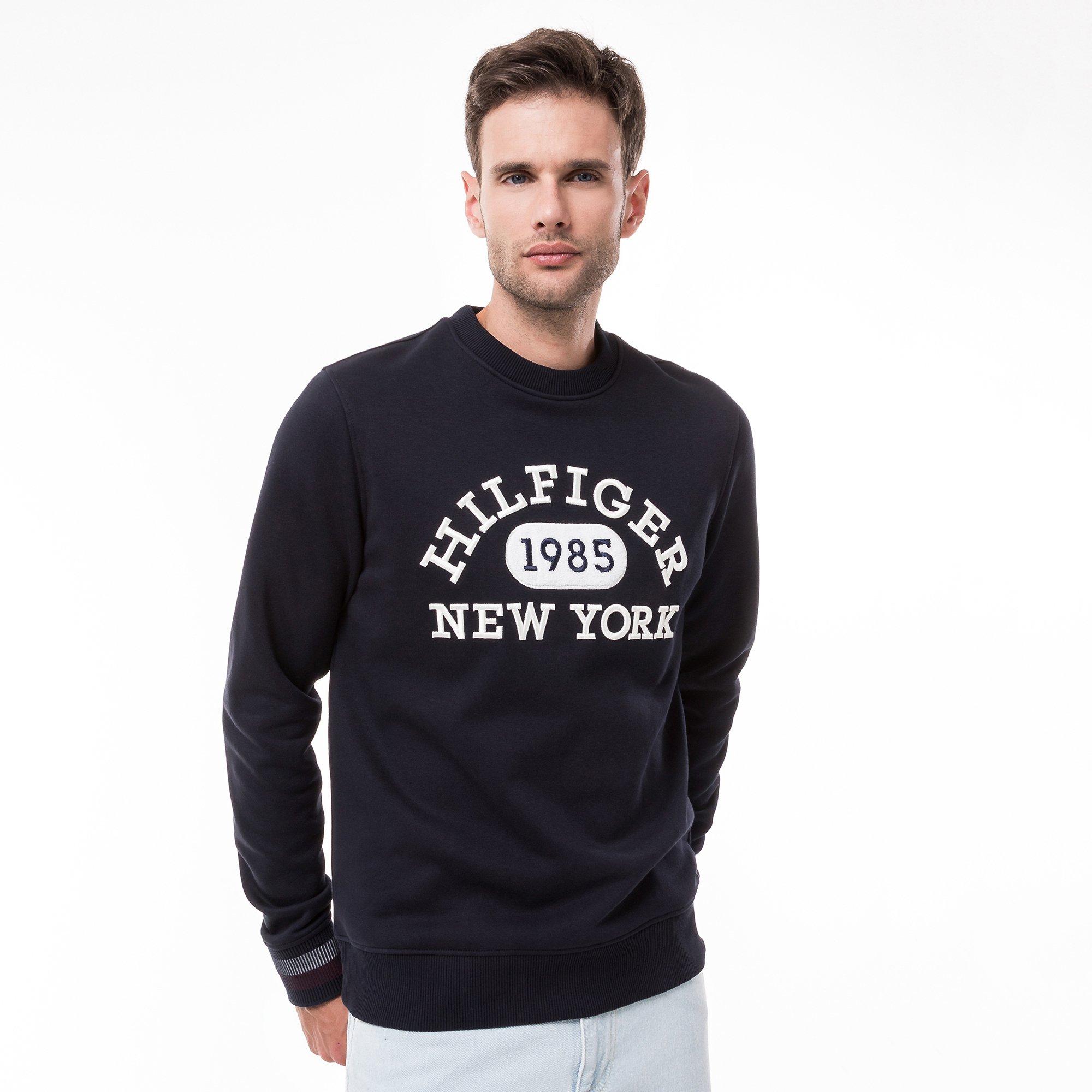 TOMMY HILFIGER MONOTYPE COLLEGIATE CREWNECK Sweat-shirt 