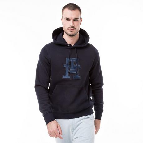 TOMMY HILFIGER MONOGRAM APPLIQUE HOODY Hoodie 