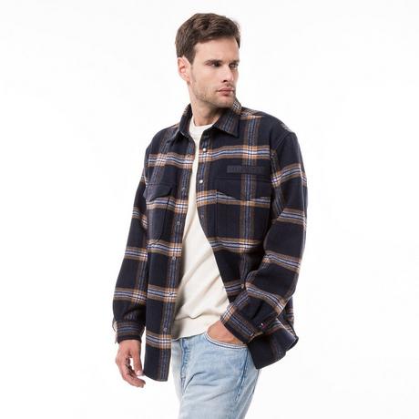 TOMMY HILFIGER Brushed Check Overshirt  