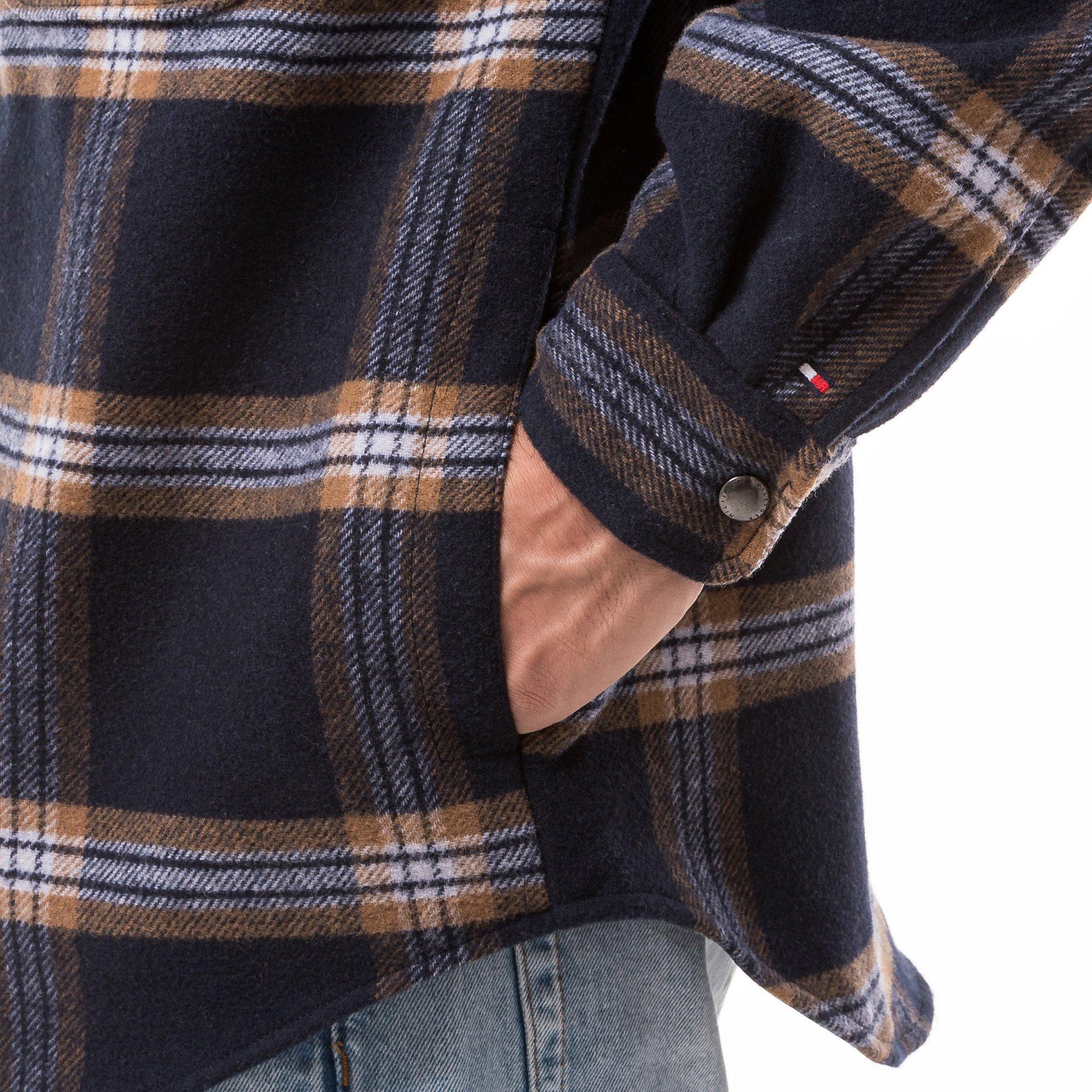 TOMMY HILFIGER Brushed Check Overshirt  