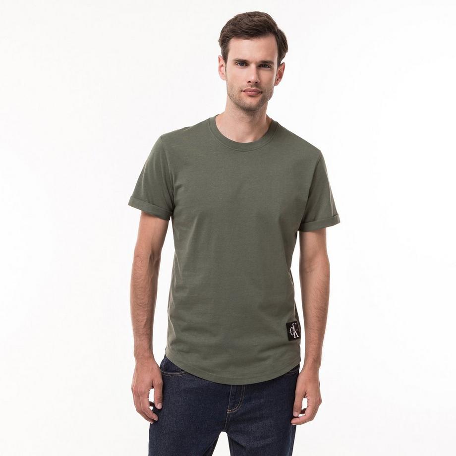 Calvin Klein Jeans BADGE ROUND HEM TEE T-Shirt  