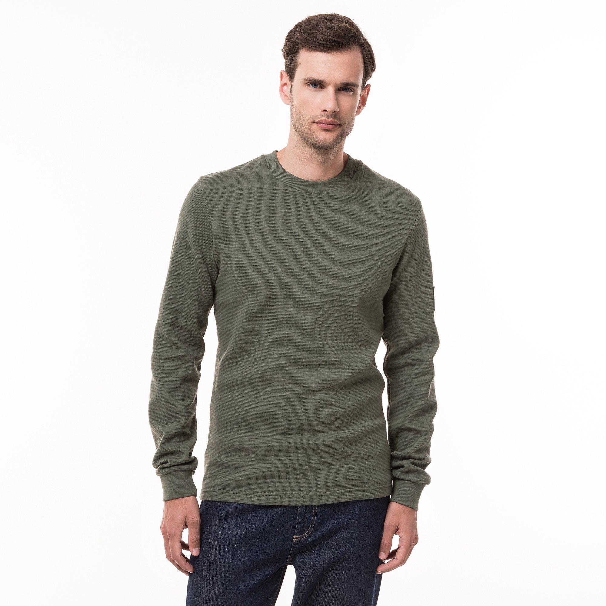 T-Shirt, WAFFLE online ml - LS Jeans | MANOR Calvin TEE acquistare Klein