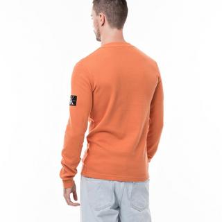 Calvin Klein Jeans Waffle Langarm T-Shirt  