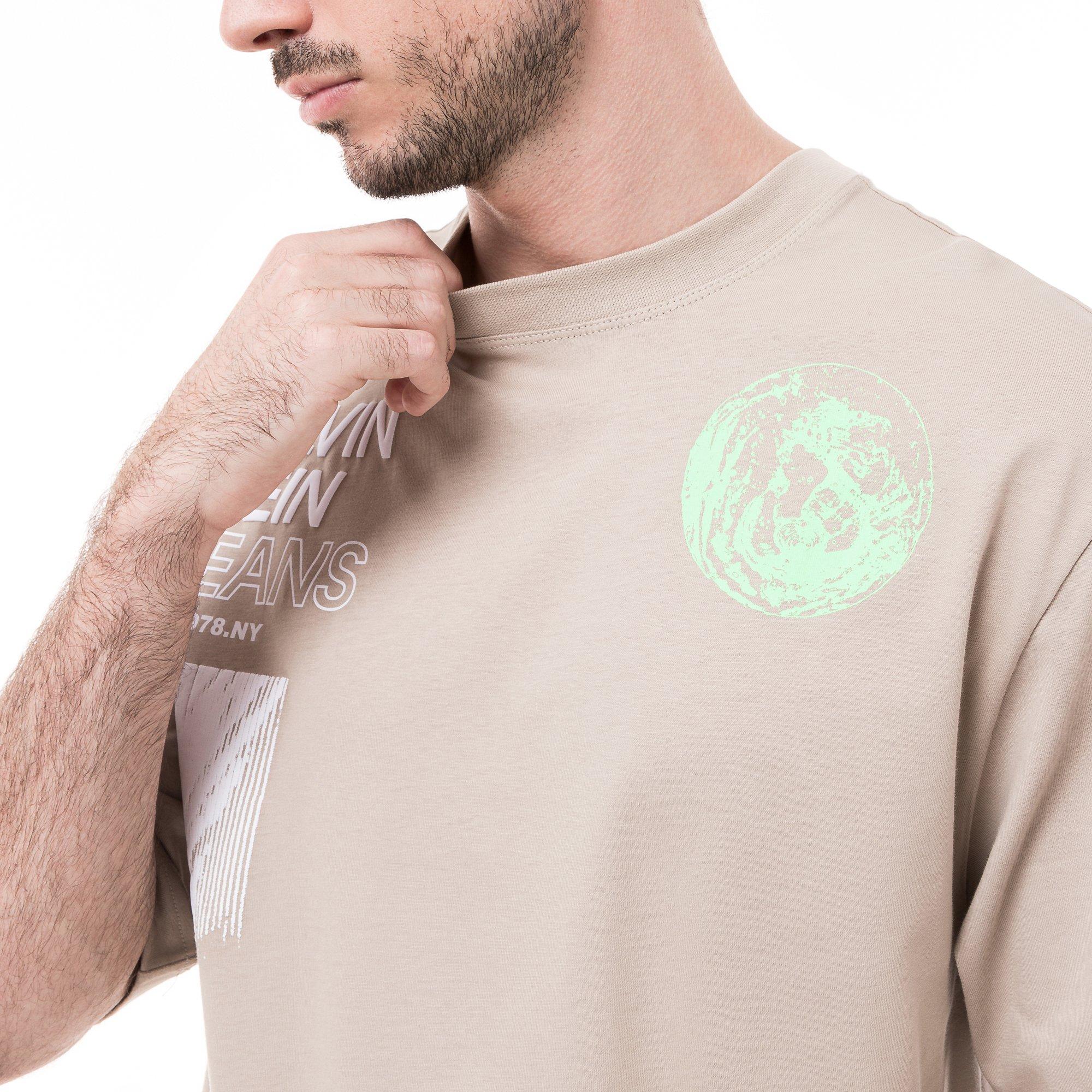 Calvin Klein Jeans FUTURE FADE MULTI GRAPHIC TEE Oversized T-Shirt  