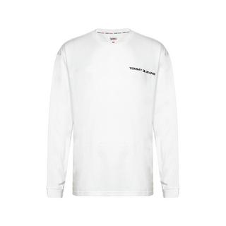 TOMMY JEANS TJM CLSC LINEAR CHEST L/S TEE T-shirt, manches longues 