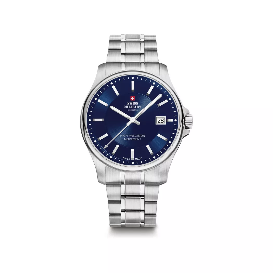 Swiss Military - Analoguhr, 39mm, Silber 3