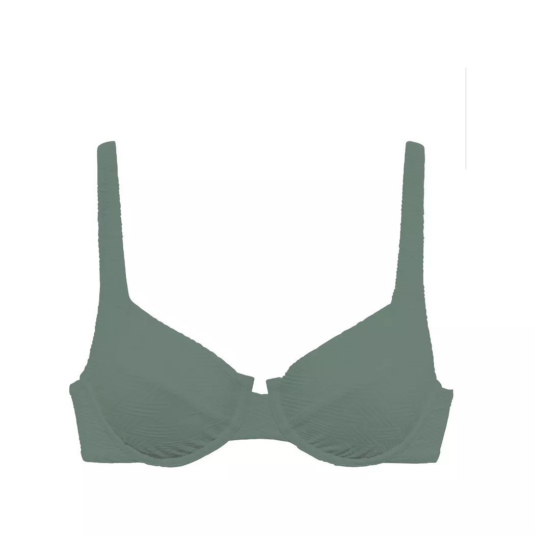 Lascana Haut de bikini femme olive   42 C/D