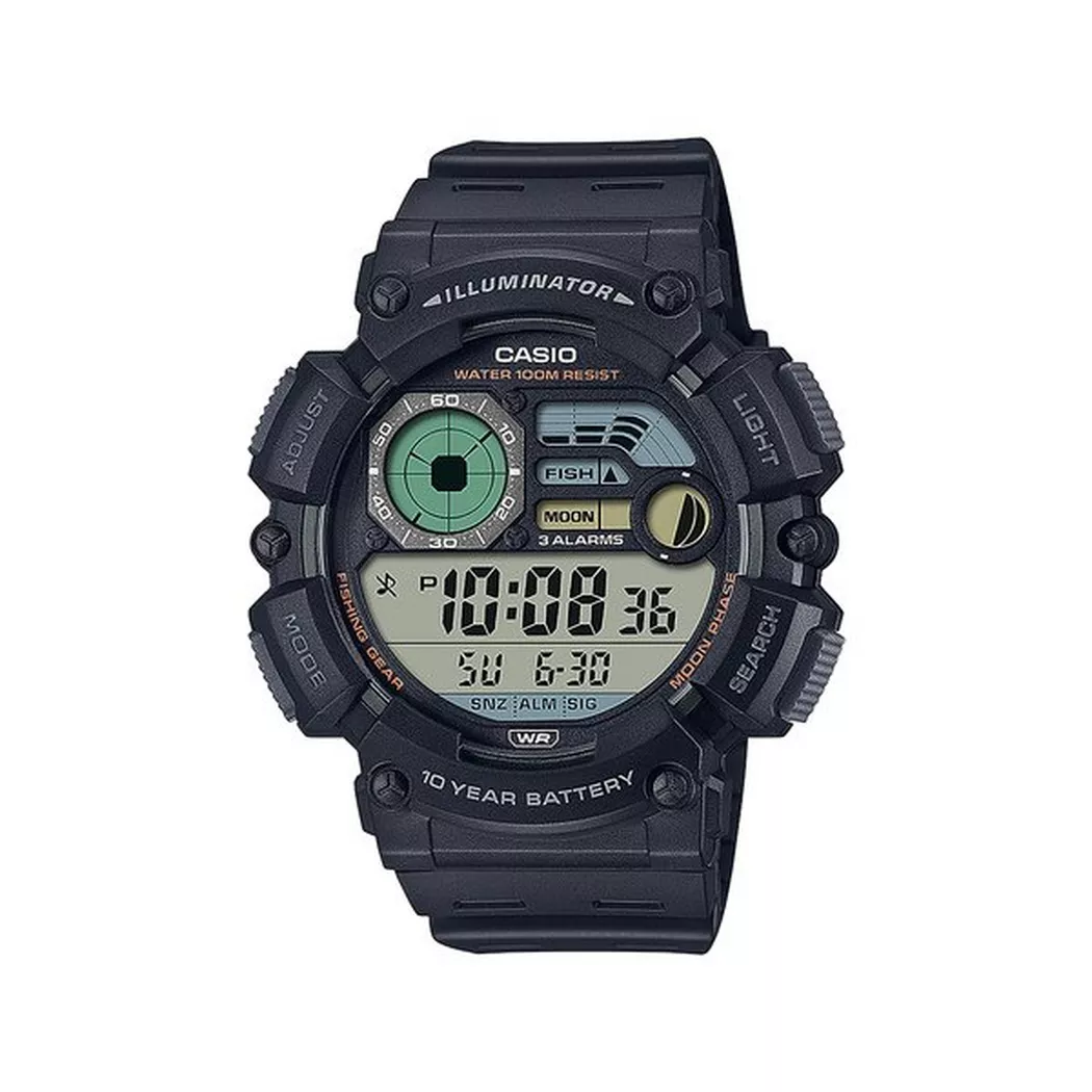 Casio Montre Ws-1500h-1avef Black One Size Homme