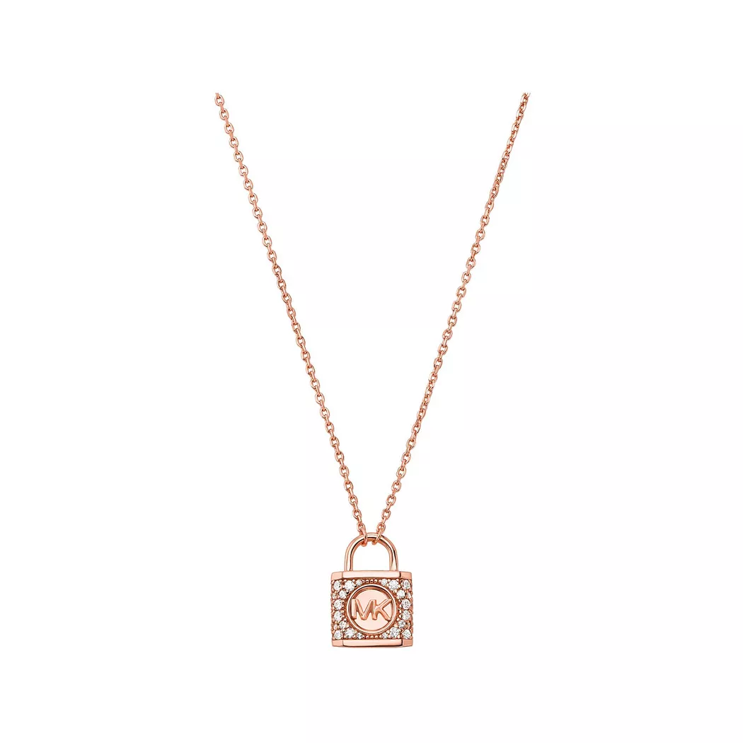 Michael Kors - Halskette, Kors Mk, 38.5CM, Roségold