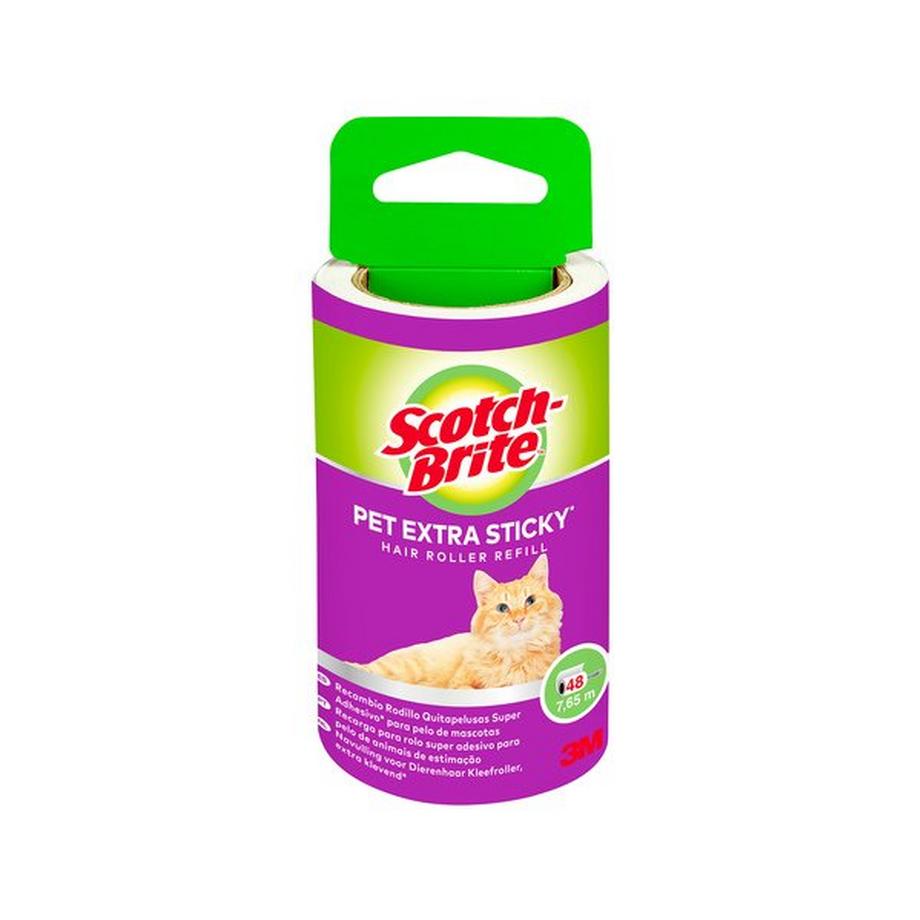 Scotch Brite Kleiderroller Ersatzrolle Pet Extra Sticky 