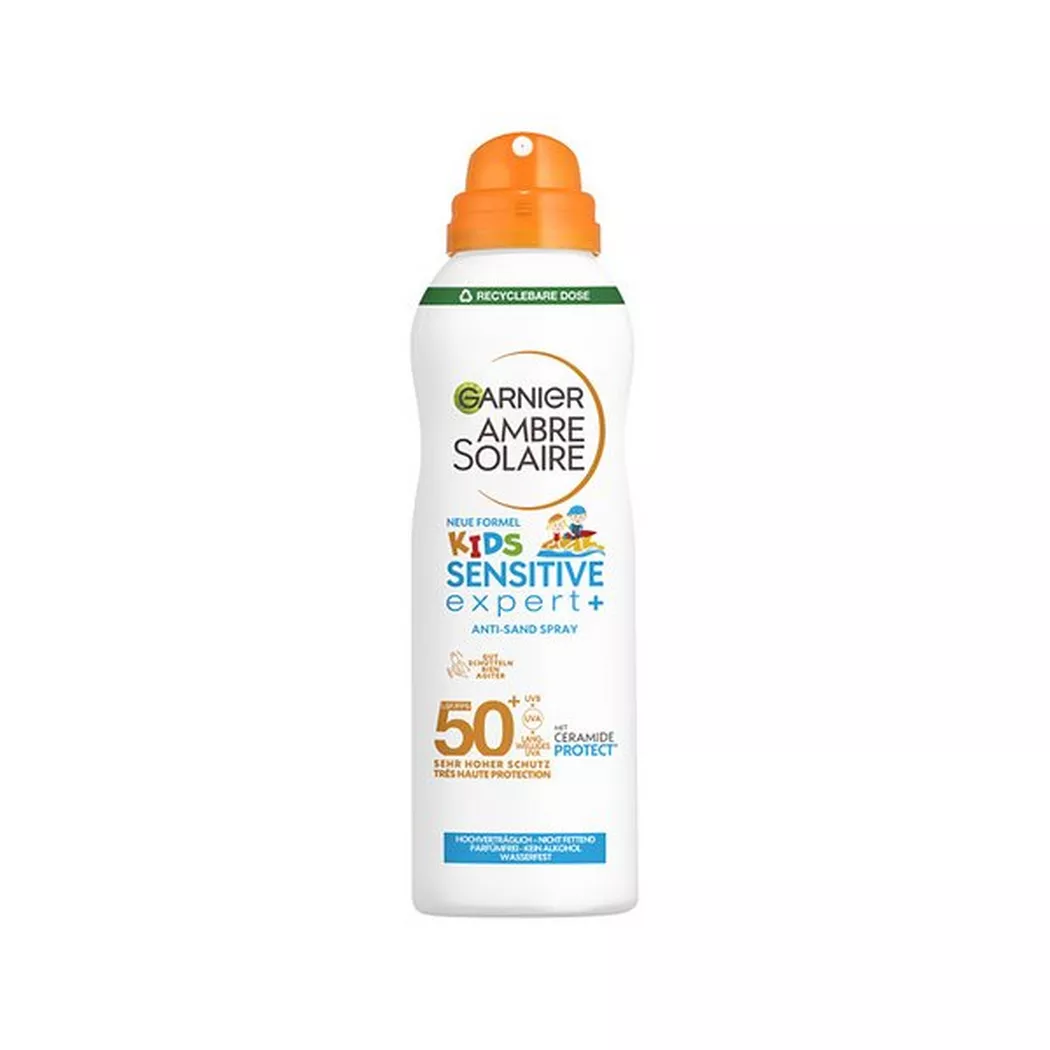 Garnier - Kids Sensitive Expert+ Anti-Sand Spray SPF 50+, 150  ml