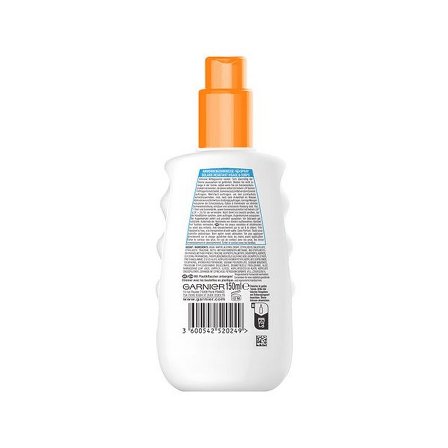 GARNIER AS Sens Exp Kids Spray  SPF50+ Kids Sensitive expert+ Spray di protezione solare SPF 50+ 