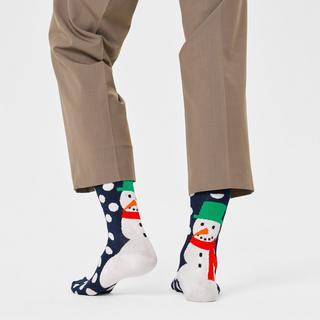 Happy Socks Jumbo Snowman Sock Chaussettes 