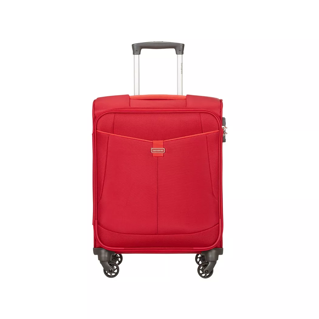 Samsonite - Weichschalenkoffer, Spinner, 55 cm, Weichschalenkoffer, Spinner, 55 CM, Rot