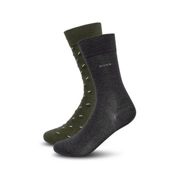 Duopack, wadenlange Socken