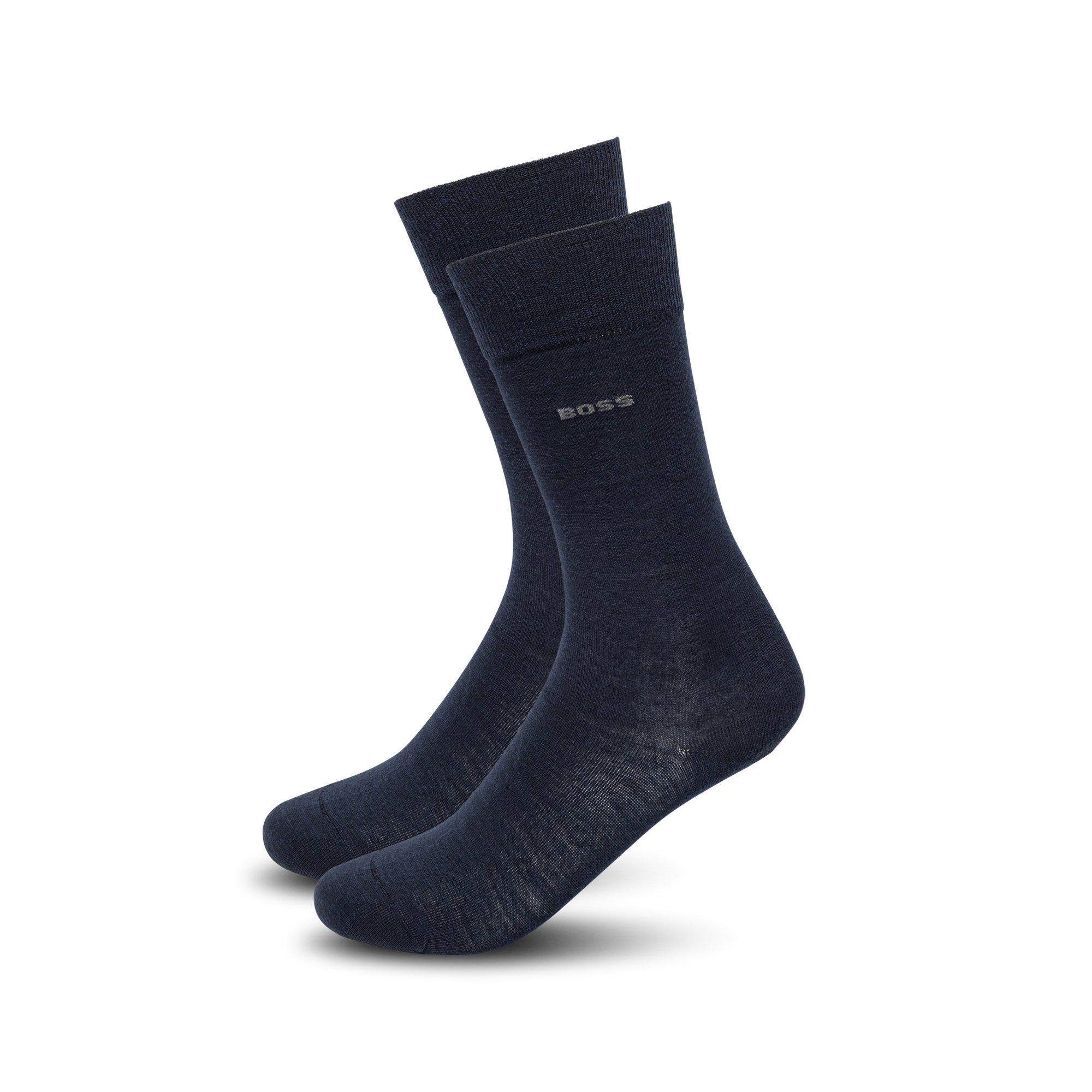 Image of Duopack, Wadenlange Socken Herren Dunkelblau 39-42