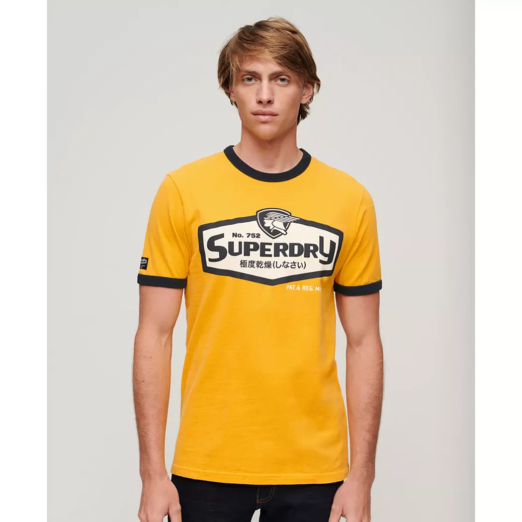 Superdry - T-Shirt, für Herren, Marine, Größe S