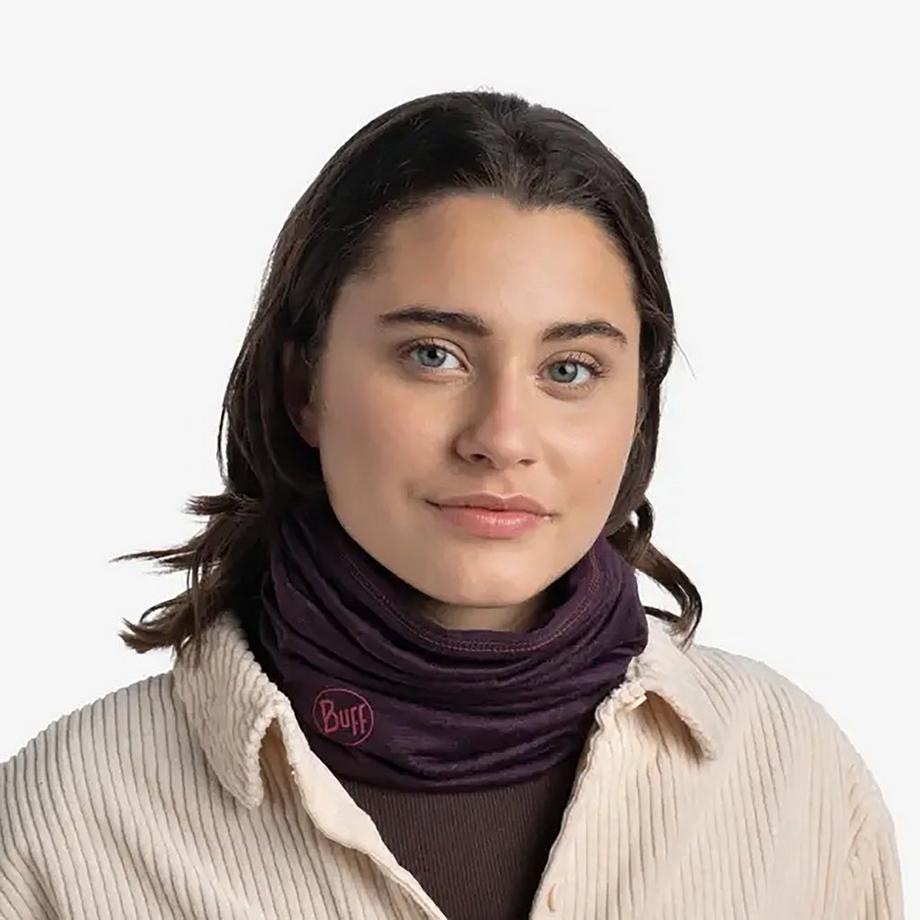 Buff Lightweight Merino Wool Solid Scaldacollo 