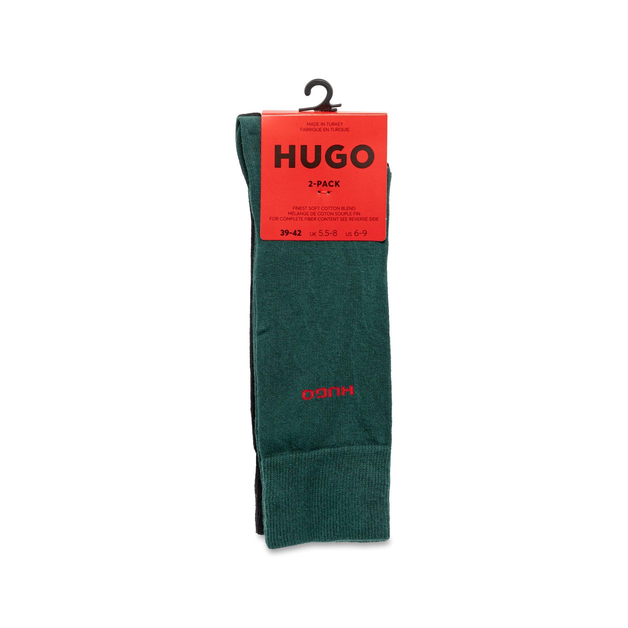 HUGO 2P RS UNI  COLORS CC Pack duo, chaussettes hauteur mollet 