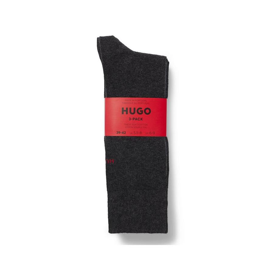 HUGO Triopack wadenlange Socken  