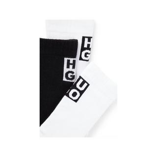 HUGO 3P RS RIB LOGO CC Triopack, wadenlange Socken 