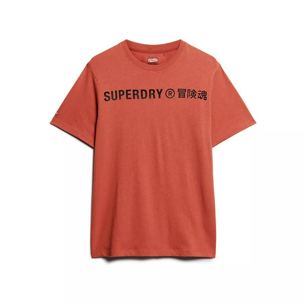 Superdry - T-Shirt, für Herren, Orange, Größe S