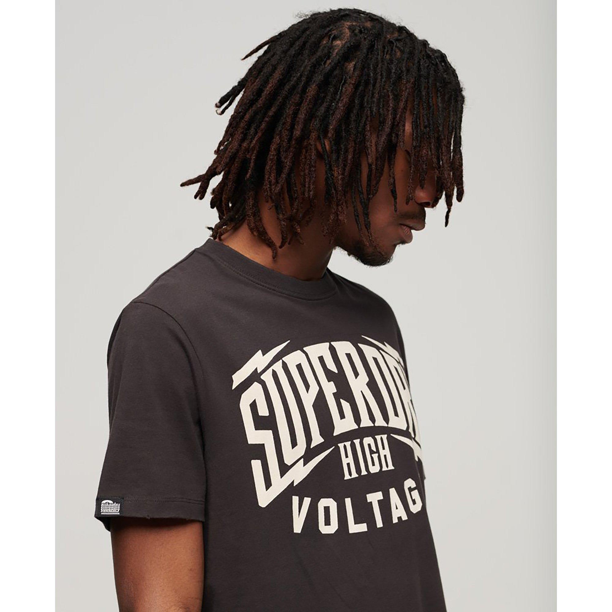 Superdry BLACKOUT ROCK GRAPHIC T-shirt 