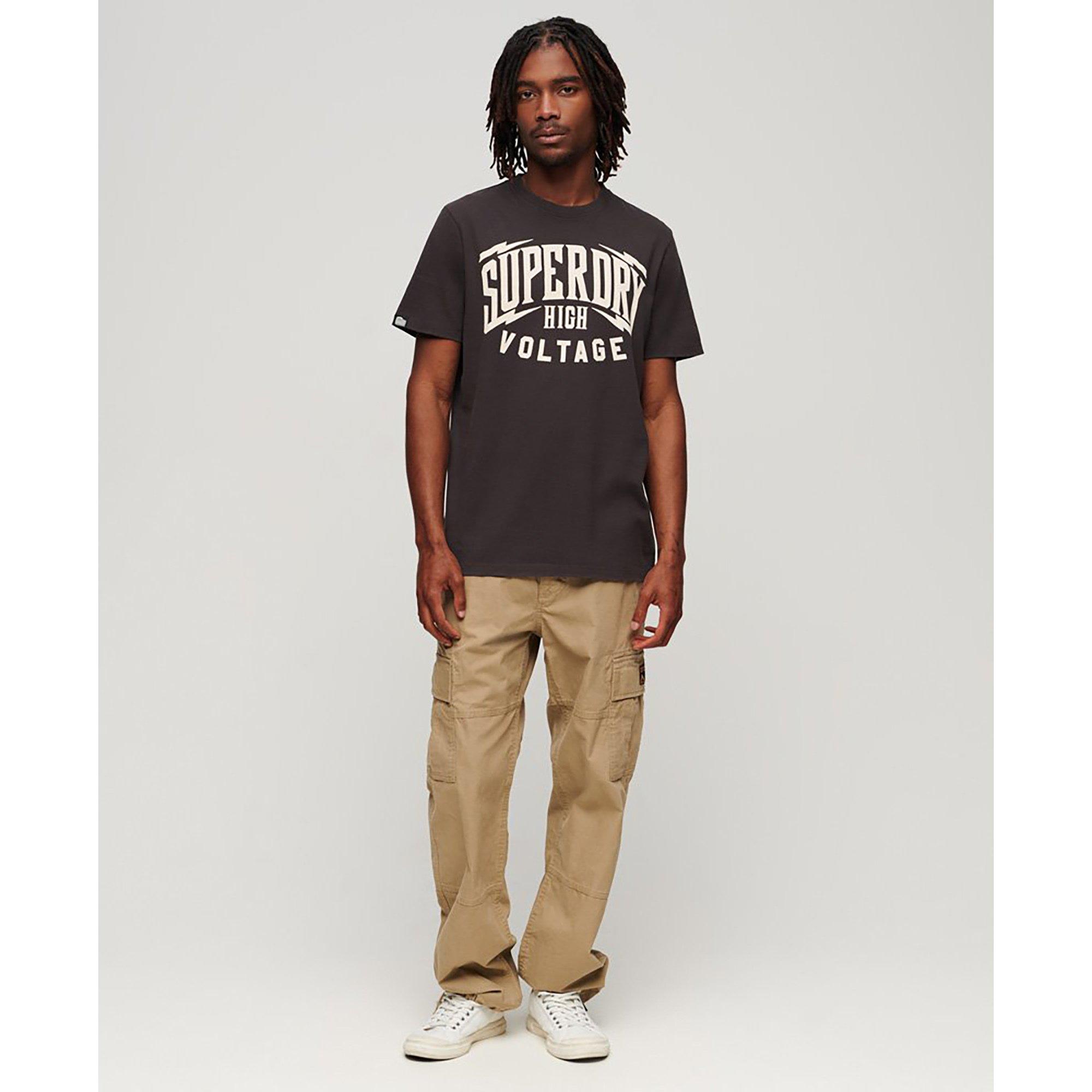 Superdry BLACKOUT ROCK GRAPHIC T-Shirt 