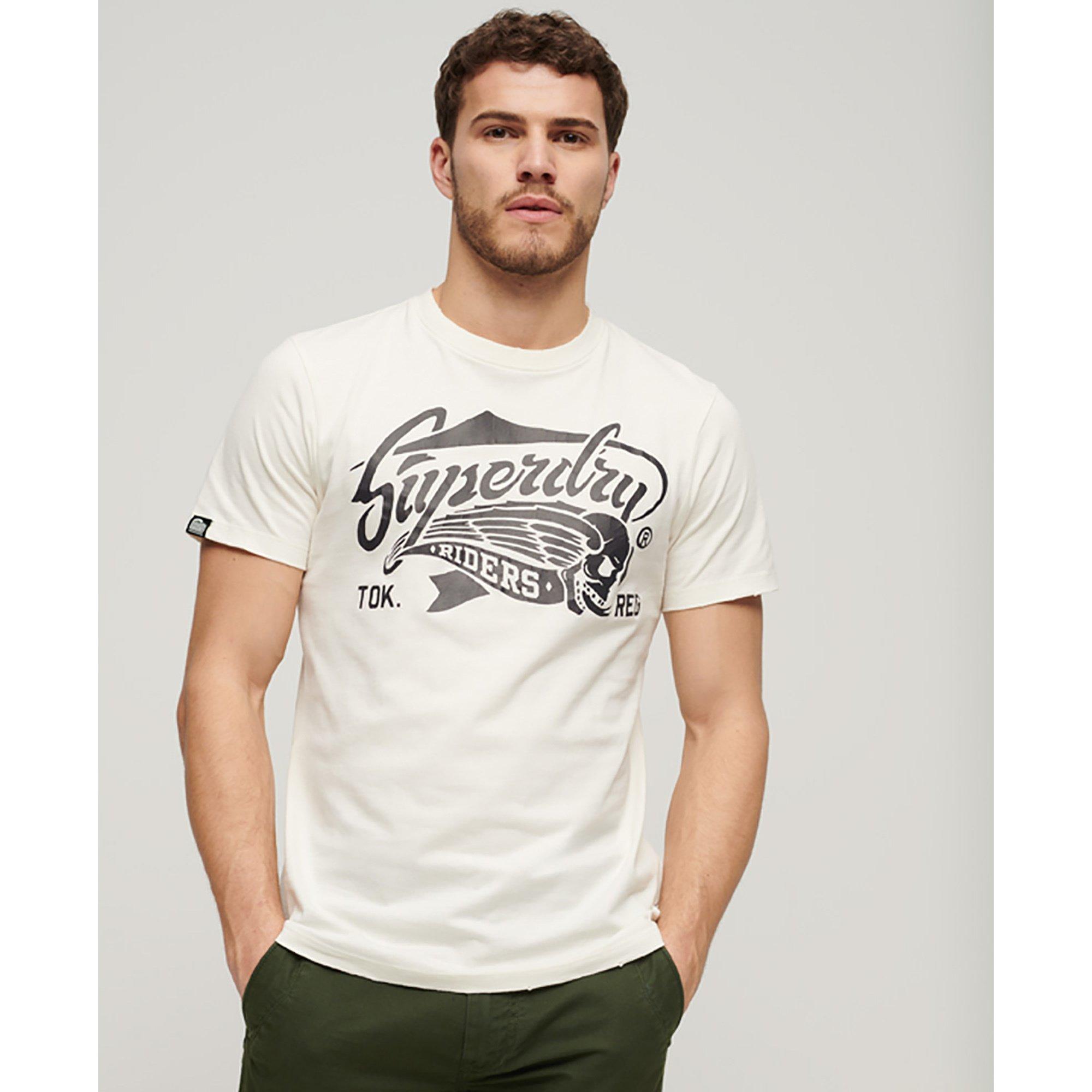 Superdry BLACKOUT ROCK GRAPHIC T-Shirt 