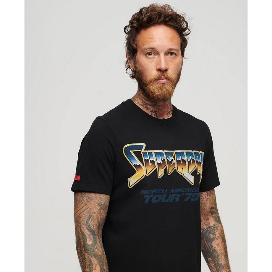 Superdry 70s Rock Graphic Band T-Shirt  