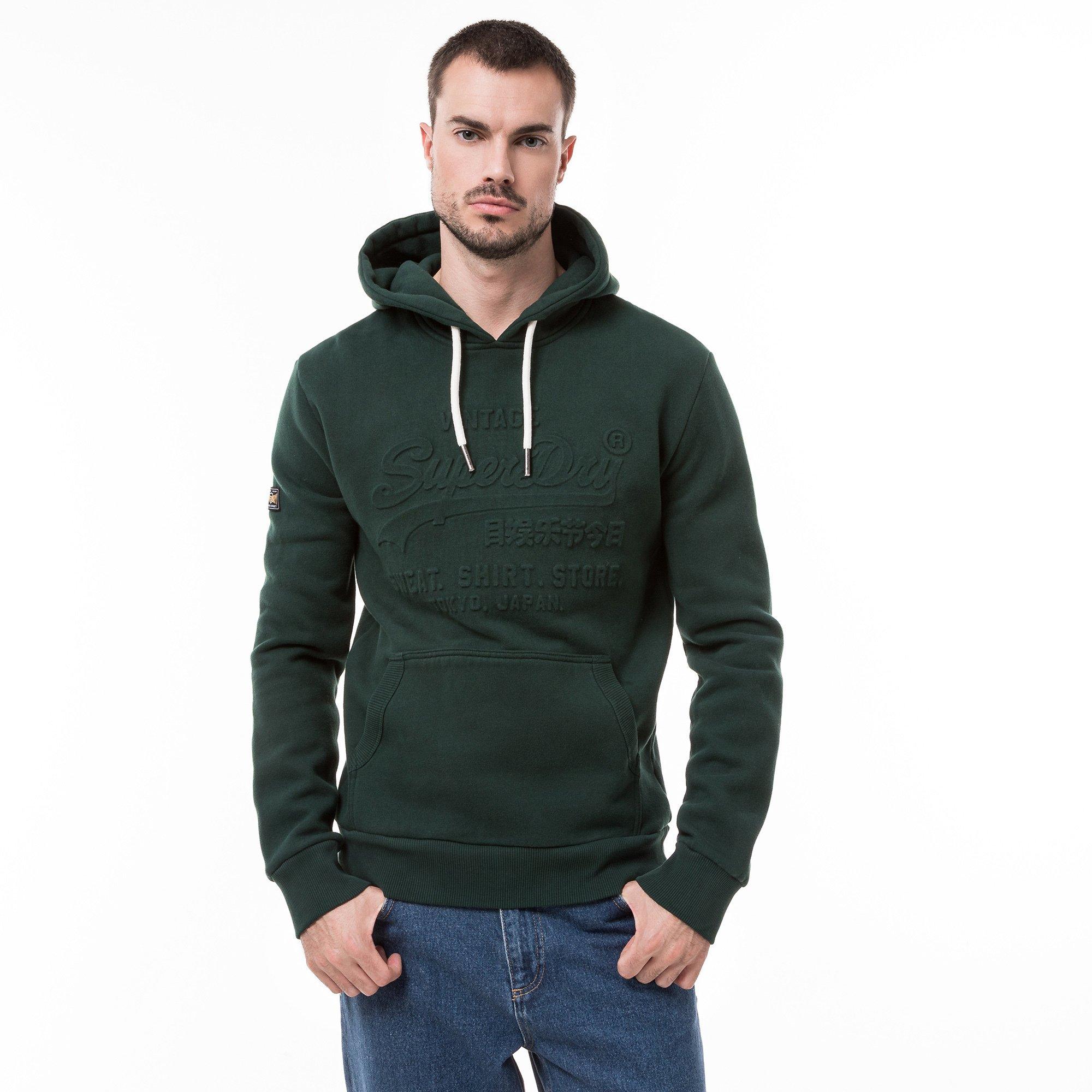 Image of Hoodie Herren Grün XL