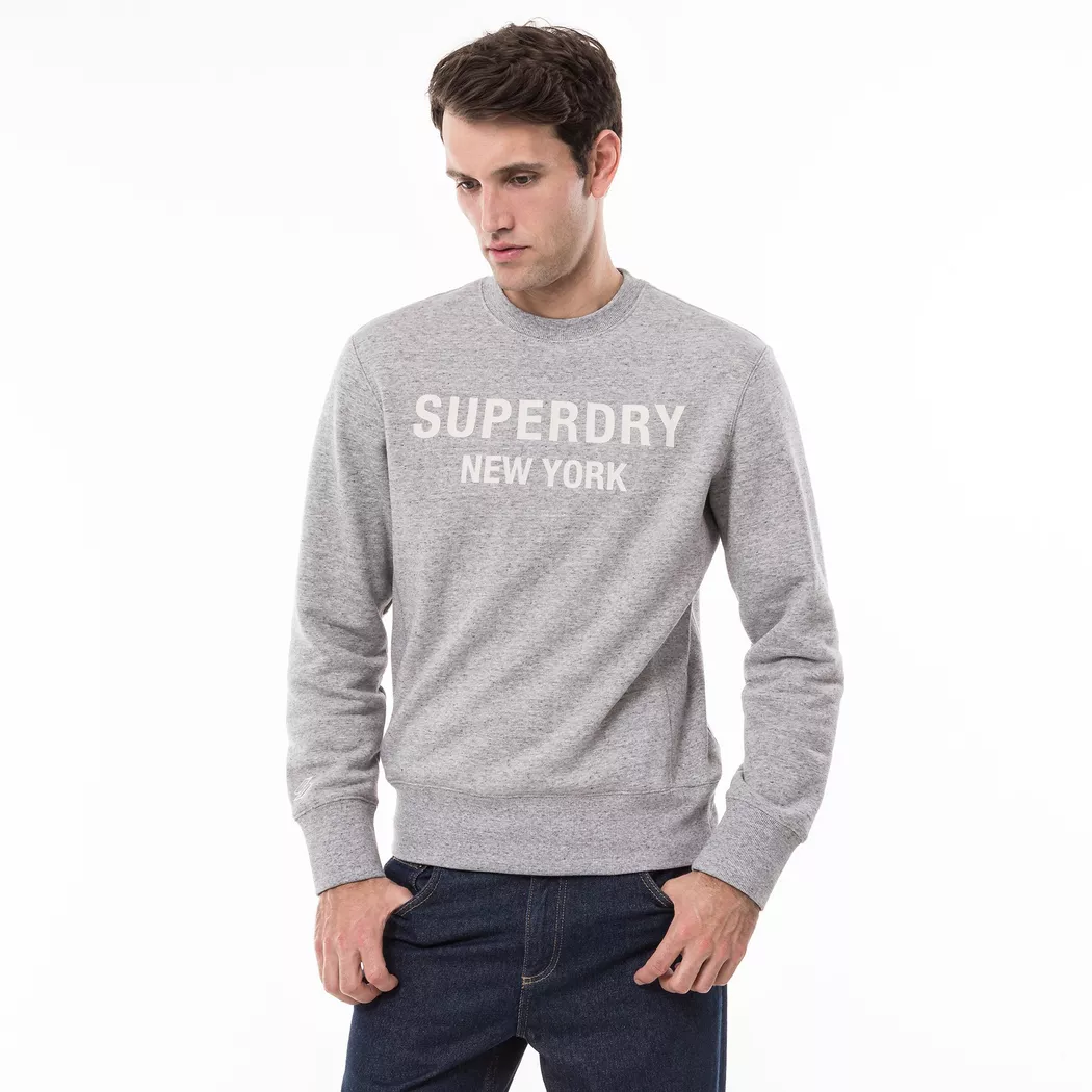Superdry - Sweatshirt, für Herren, Grau, Größe S