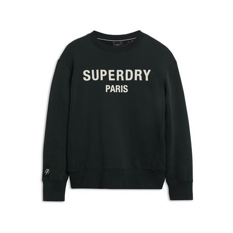 Superdry LUXURY SPORTS CREW SWEAT Felpa 