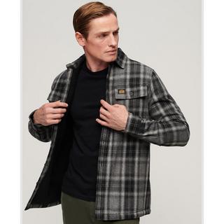 Superdry WOOL MILLER OVERSHIRT Camicia a maniche lunghe 