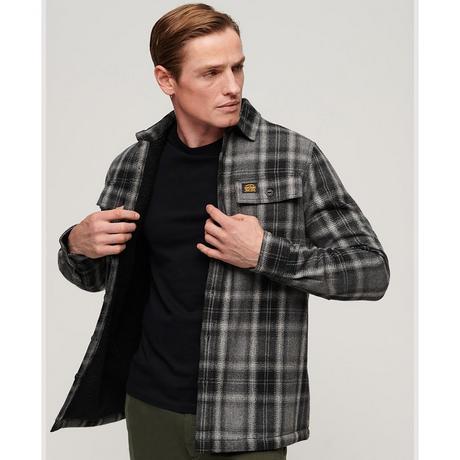 Superdry WOOL MILLER OVERSHIRT Hemd, langarm 
