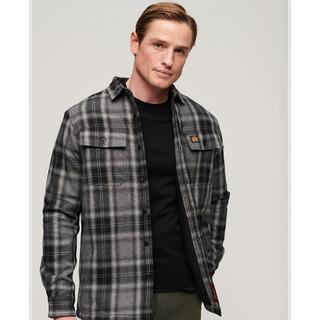 Superdry WOOL MILLER OVERSHIRT Hemd, langarm 