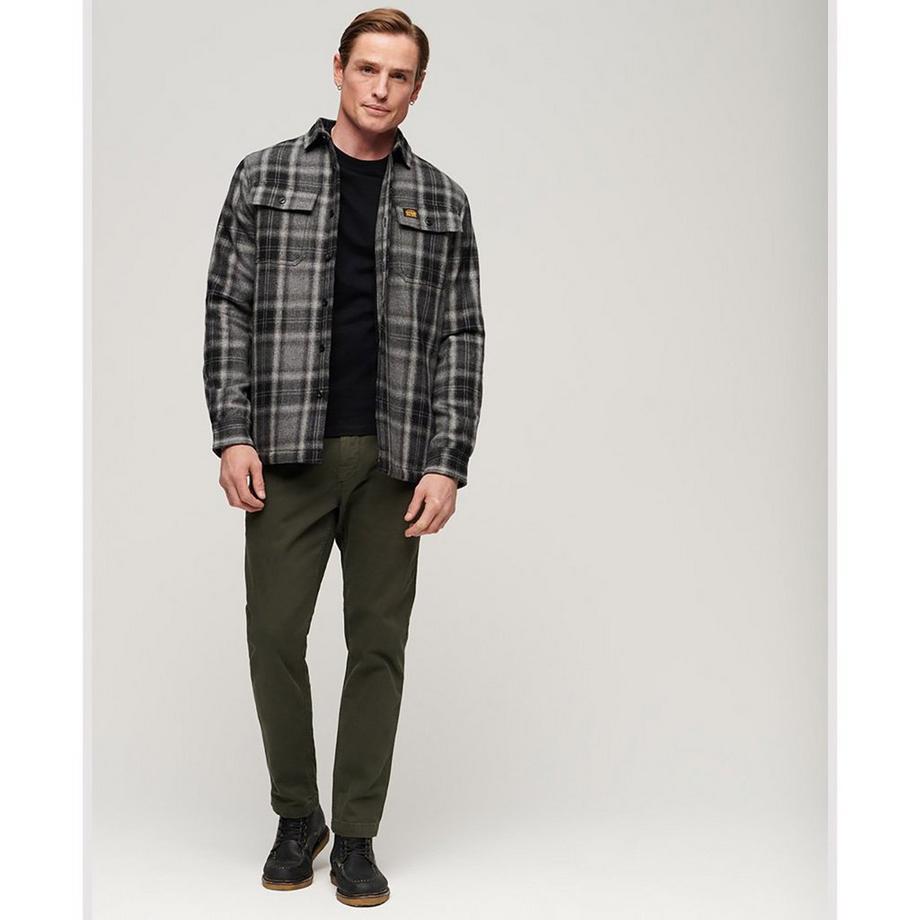 Superdry WOOL MILLER OVERSHIRT Hemd, langarm 