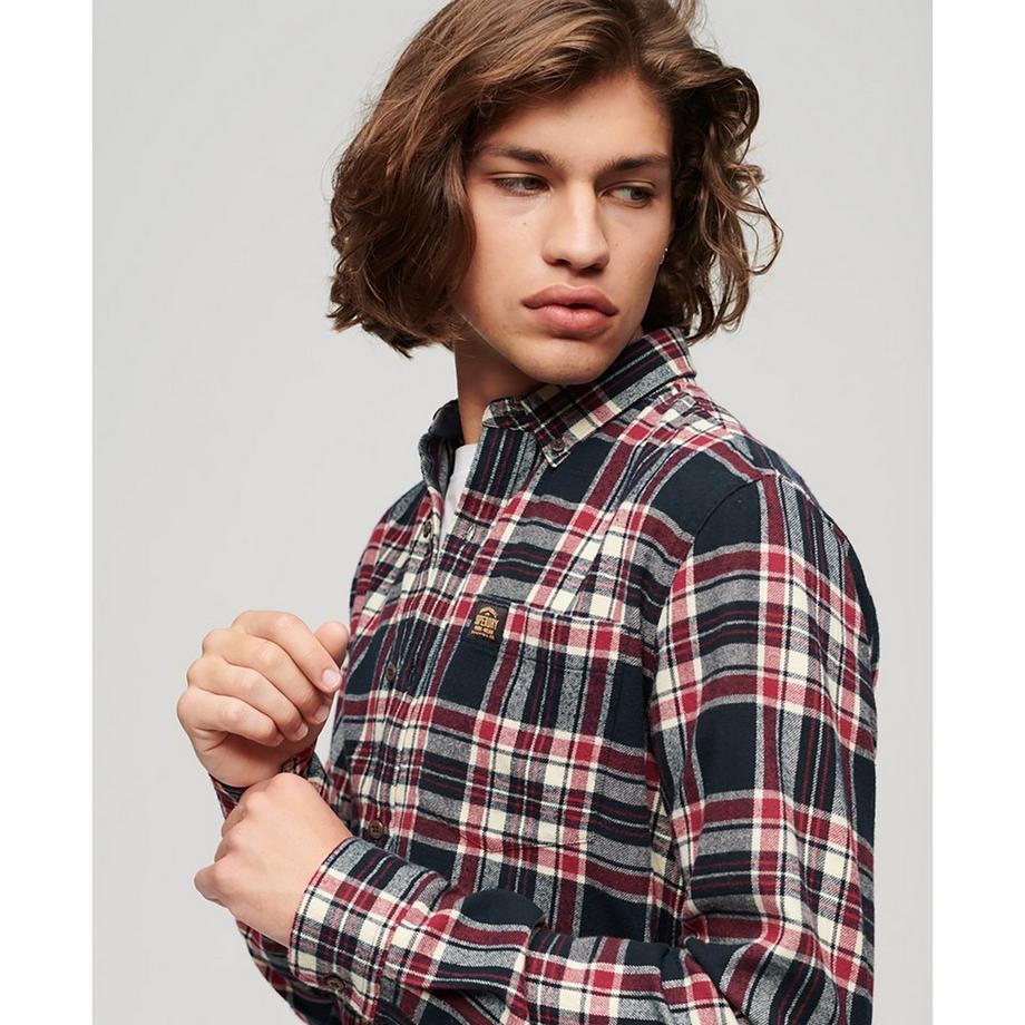 Superdry LONG SLEEVE CORTON LUMBERJACK SHIRT Chemise, manches longues 