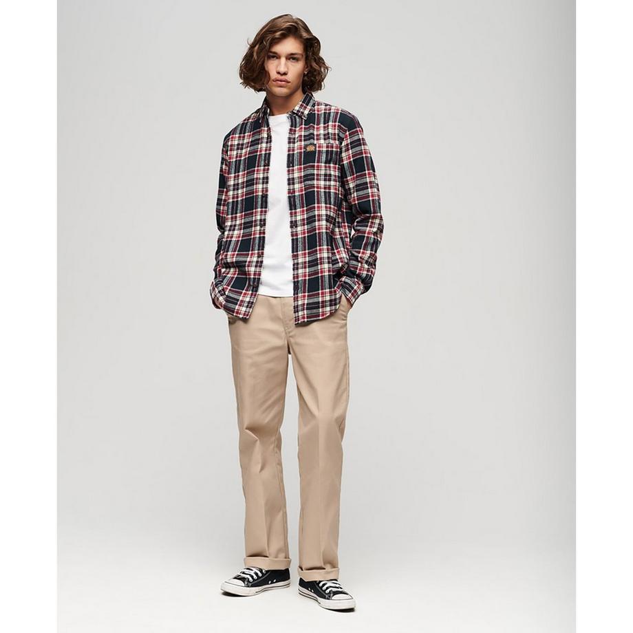 Superdry LONG SLEEVE CORTON LUMBERJACK SHIRT Chemise, manches longues 